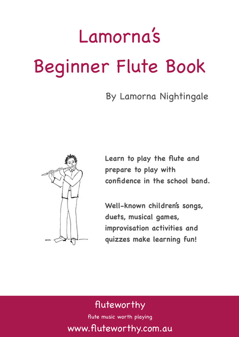 Lamorna's Beginner Flute Book - Backing Tracks
