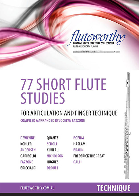 77 Short Flute Studies